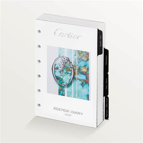 organizer cartier|cartier planner refill.